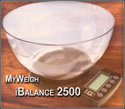 My Weigh iBalance i2500 Precision Scale with Bowl