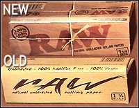 HBI's new Raw all natural rolling papers