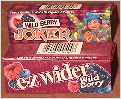 Joker & EZ-Wider Rolling papers in two flavors
