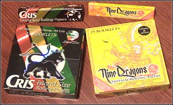 Atlas Pacific Rolling papers from Chris Hill, Cris Island, Nine Dragons, Chris Hills Signature