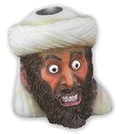 Osama, Usama bin Laden with a hole in his head just for your smoke